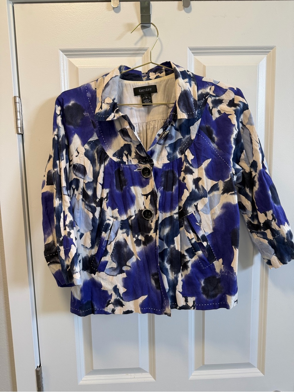 Karen Kane print jacket